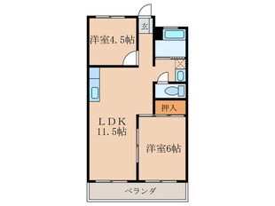 フェリーチェの物件間取画像